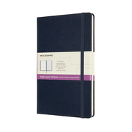 Notebook Ruled-Plain Saphire Blue Hard A5