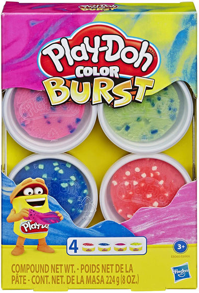 Play - Doh Colour Burst - Dark Colours