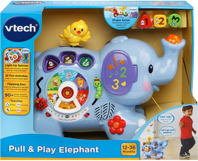 Pull And Play Elephant