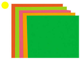 Highlighter Cardboard Paper 50X65Cm Yellow