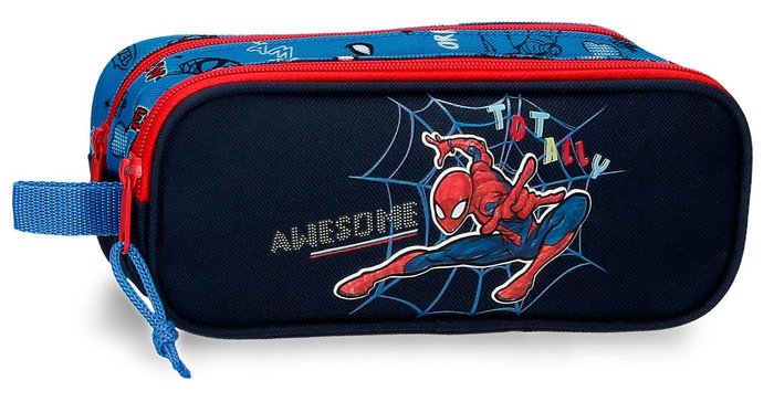 Spider Man Pencil Case 2 Zip