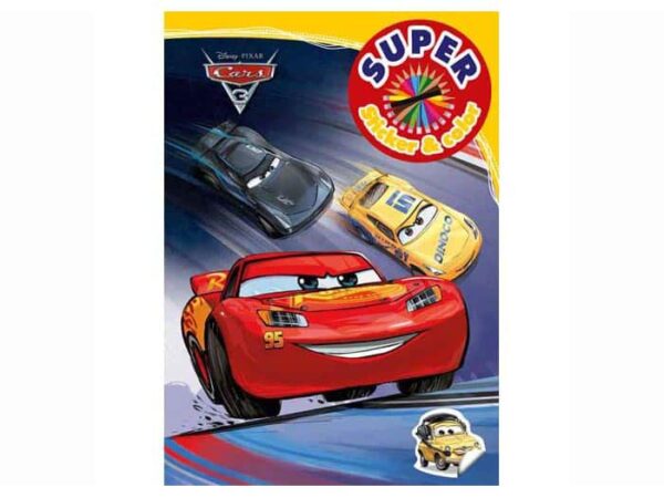 Disney'S Cars 3 Colouring And Sticker Book