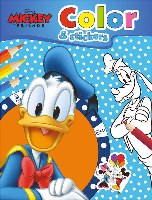 Disney Color And Sticker Fun