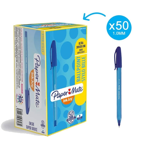Papermate Inkjoy Ballpen Blue 1 Mm - 1 Box X50Pcs