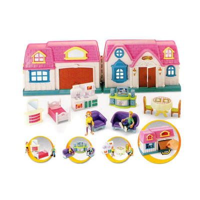Home Sweet Home Doll Playhouse Set