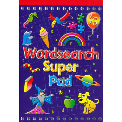 Bw Super Pad: Wordsearch Blue