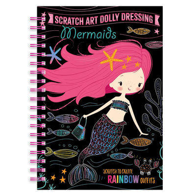 Scratch Art Dolly Dressing - Mermaids
