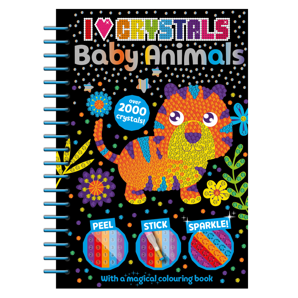 I Love Crystals Book: Baby Animals