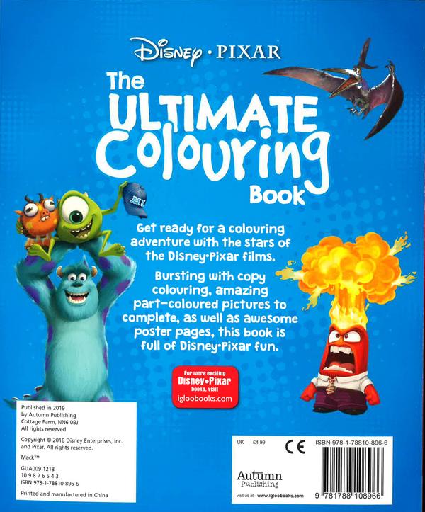 Pixar The Ultimate Colouring Book