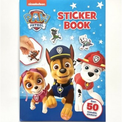 Paw Patrol Sticker Book - Over 50 Reusable Stickers