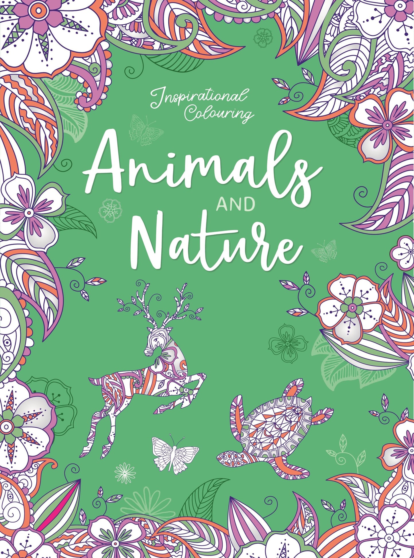 Inspirational Colouring - Animals And Nature