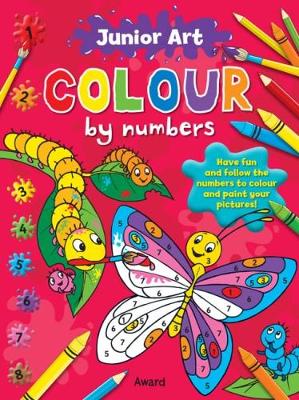 Junior Art - Colour By Numbers - Butterfly - By Angela Hewitt