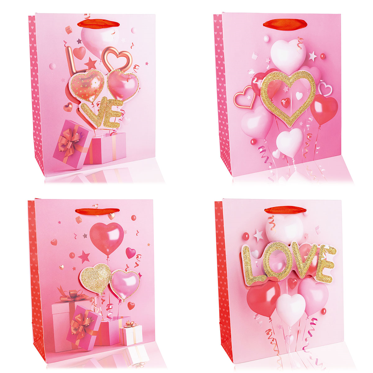 Gift Bag 1 Design - 26 X 10 X H32Cm