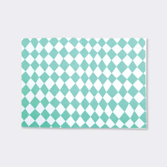 Diamond Pattern Notebook A6