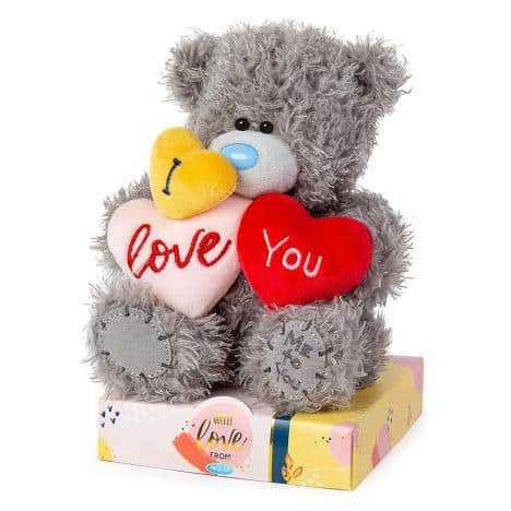 Me To You Bear 7″ I Love You Hearts