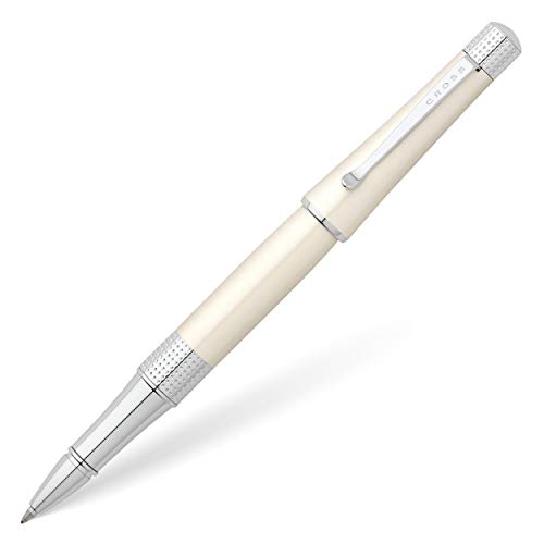 Cross Beverly White Lacquer Roller Ball