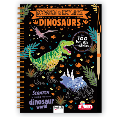 Scratch & Explore Book - Dinosaurs