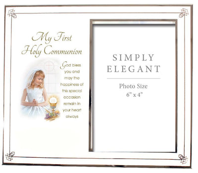 My First Holy Communion Frame Girl 4X6 Inc