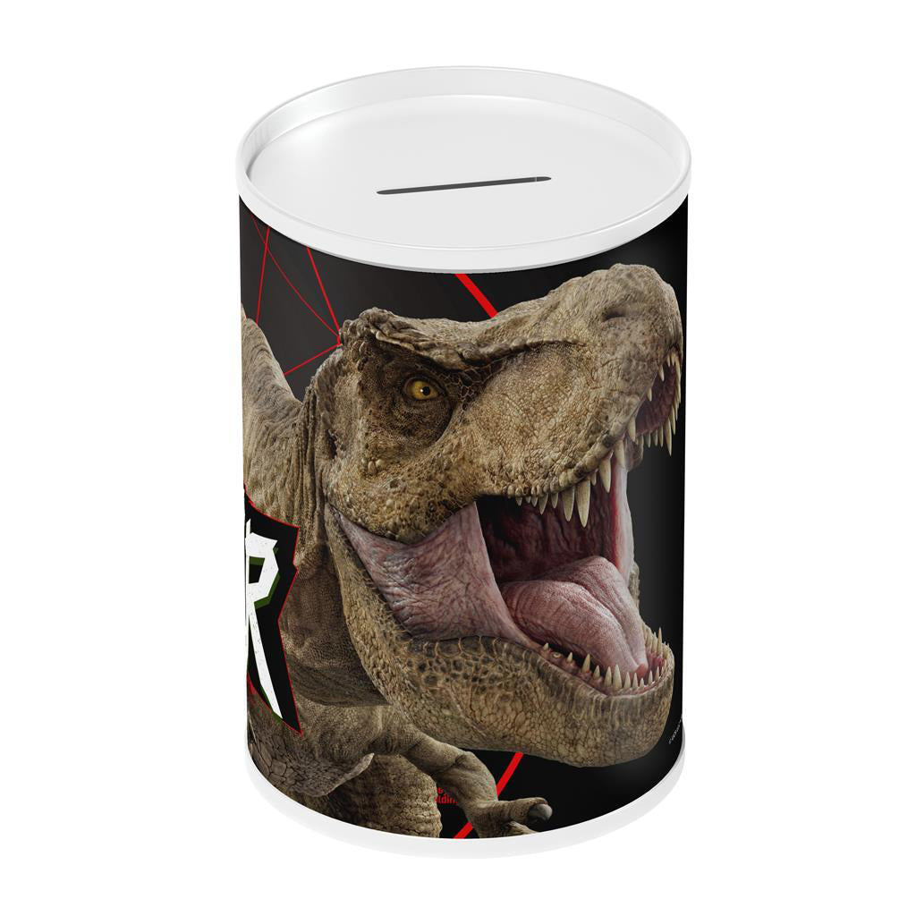 Jurassic World Tin Money Box