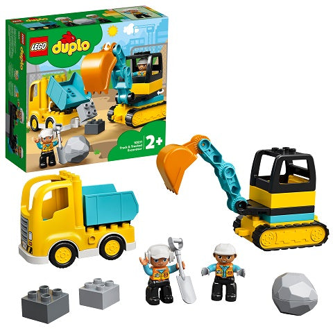 Lego Duplo - Truck & Tracked Excavator 10931