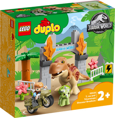 Duplo T.Rex And Triceratops Dinosa 10939