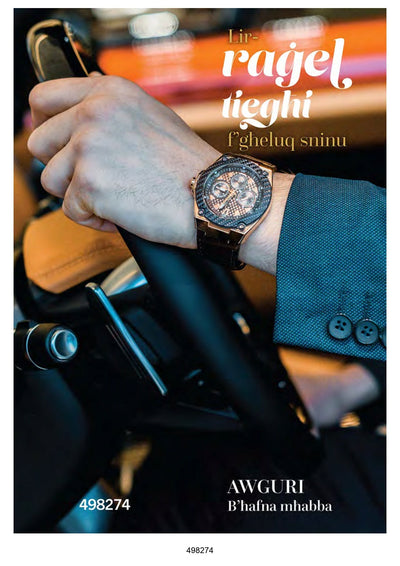 Lir-Ragel Tieghi F'Gheluq Sninu