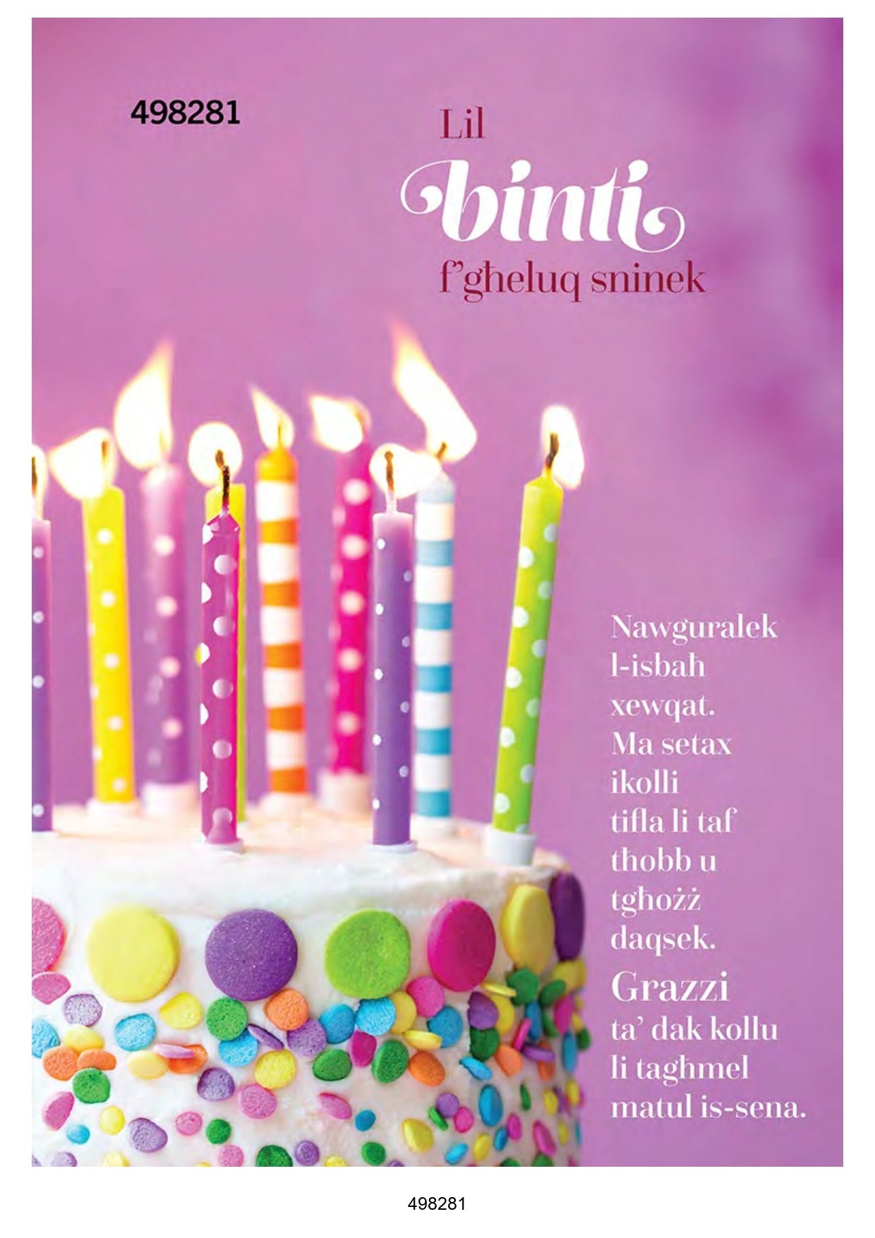 Lil Binti F'Gheluq Sninek