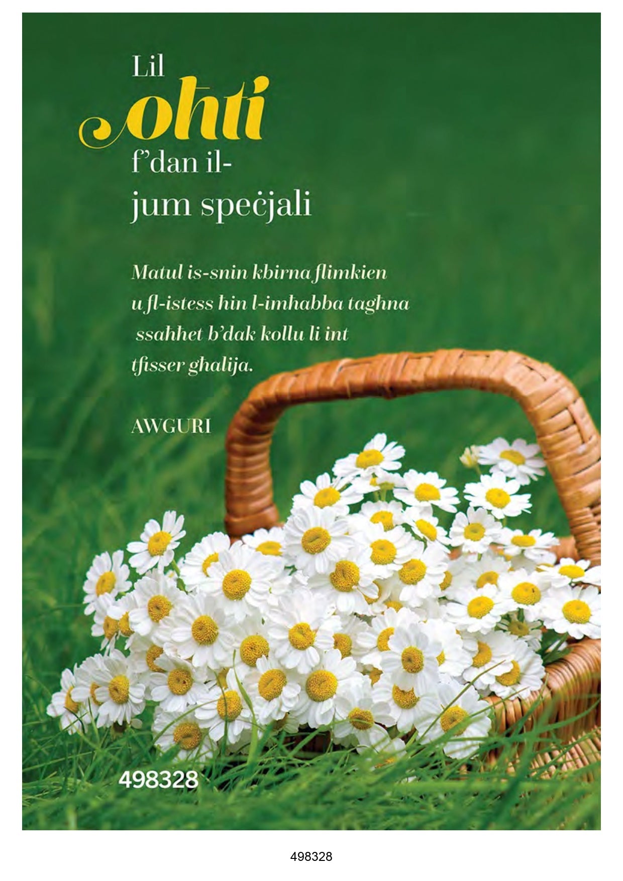 Lil Ohti F'Dan Il-Jum Specjali