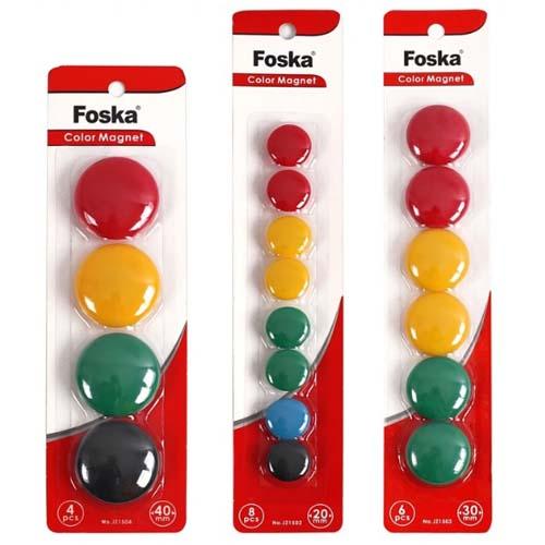 Magnets Coloured X 8 20Mm