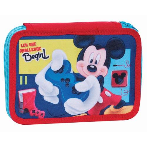Mickey Pencil Case Double Decker