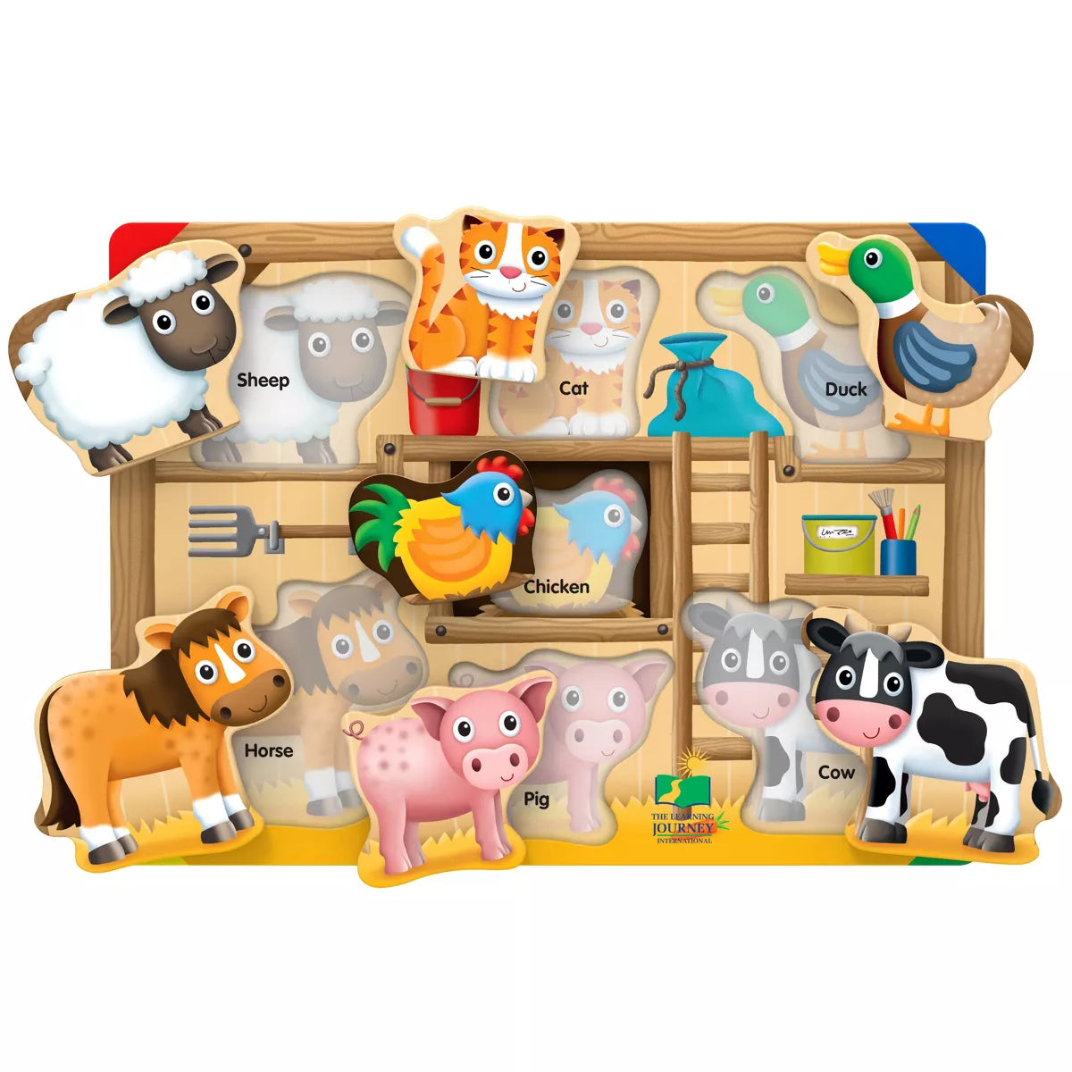 My First Lift & Learn On The Farm Puzzle