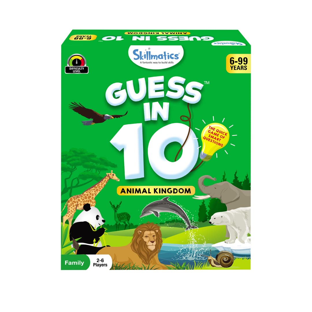 Guess In 10 Animal Kingdom Card Game