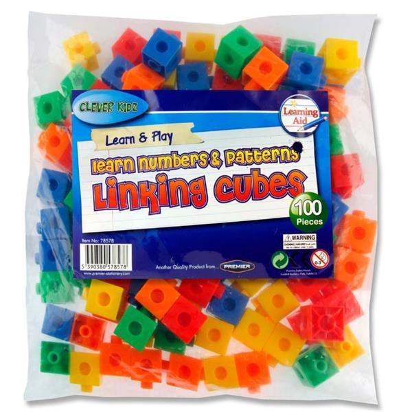 Interlocking Cubes 100 Pcs