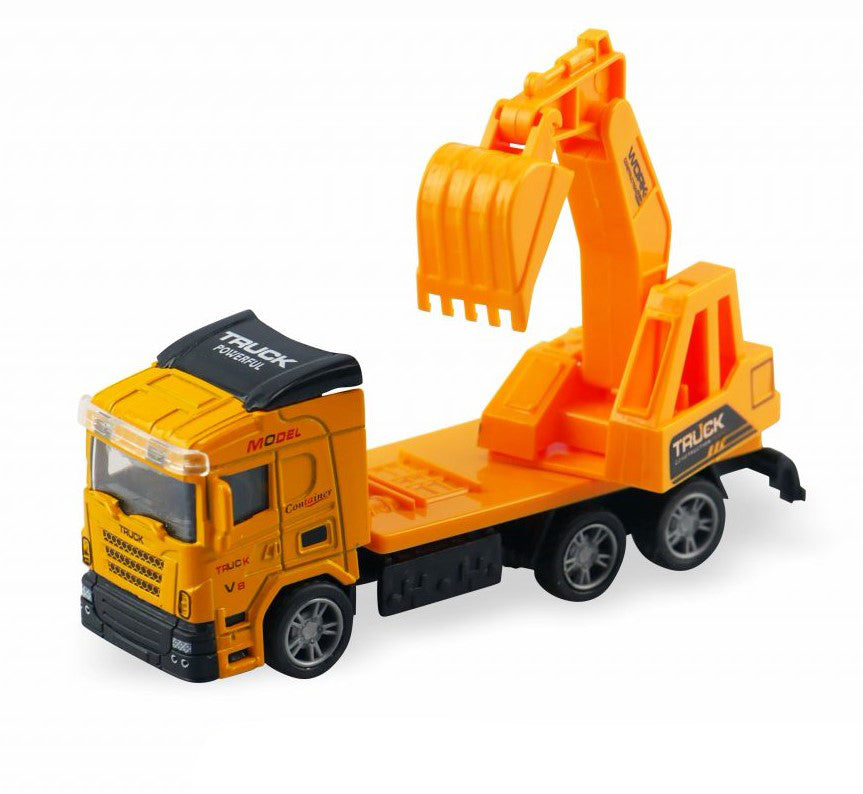Metal Die-Cast 1:50 Excavator Truck