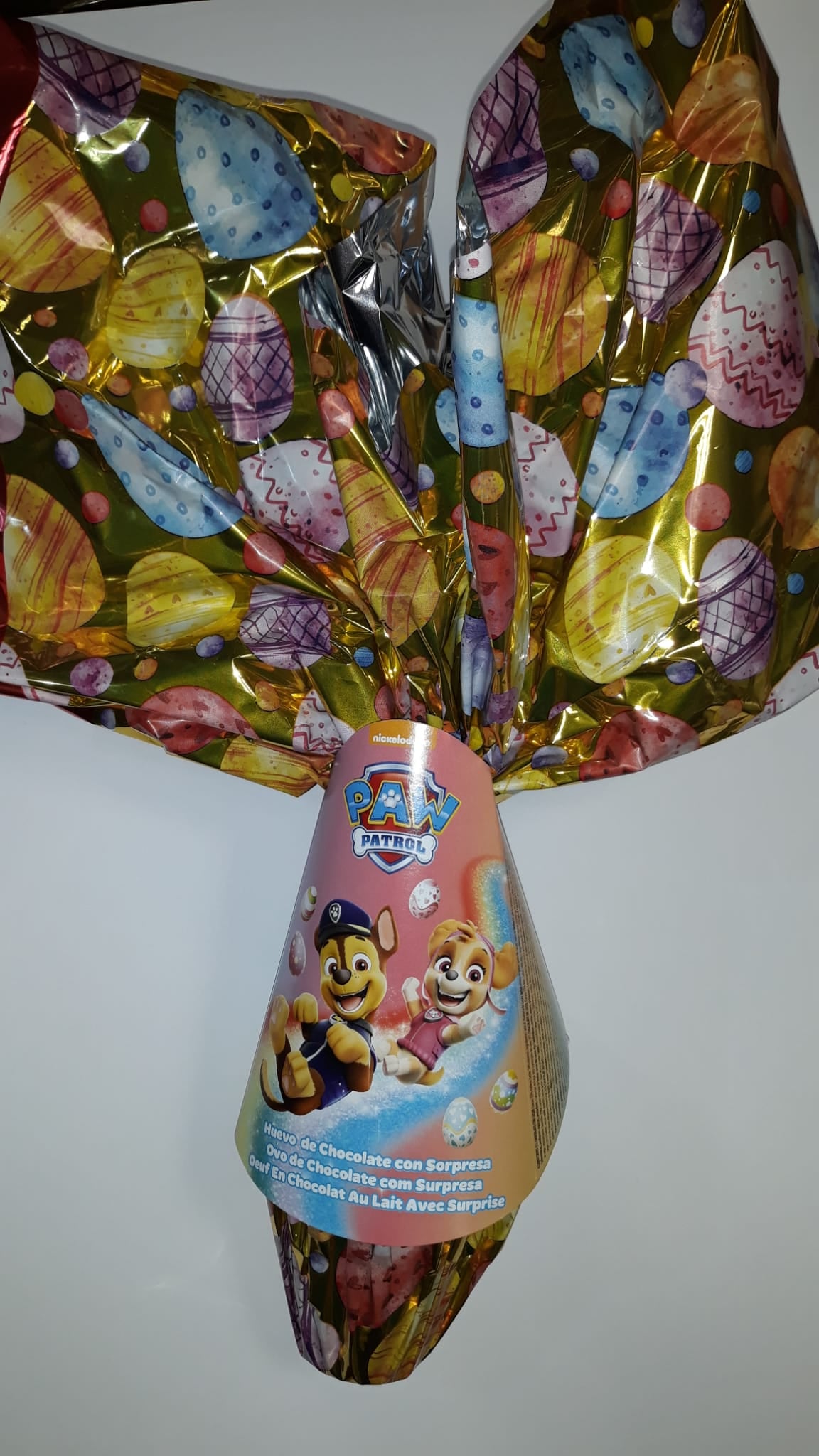 Paw Patrol Chocolate Easter Egg - 120Gr