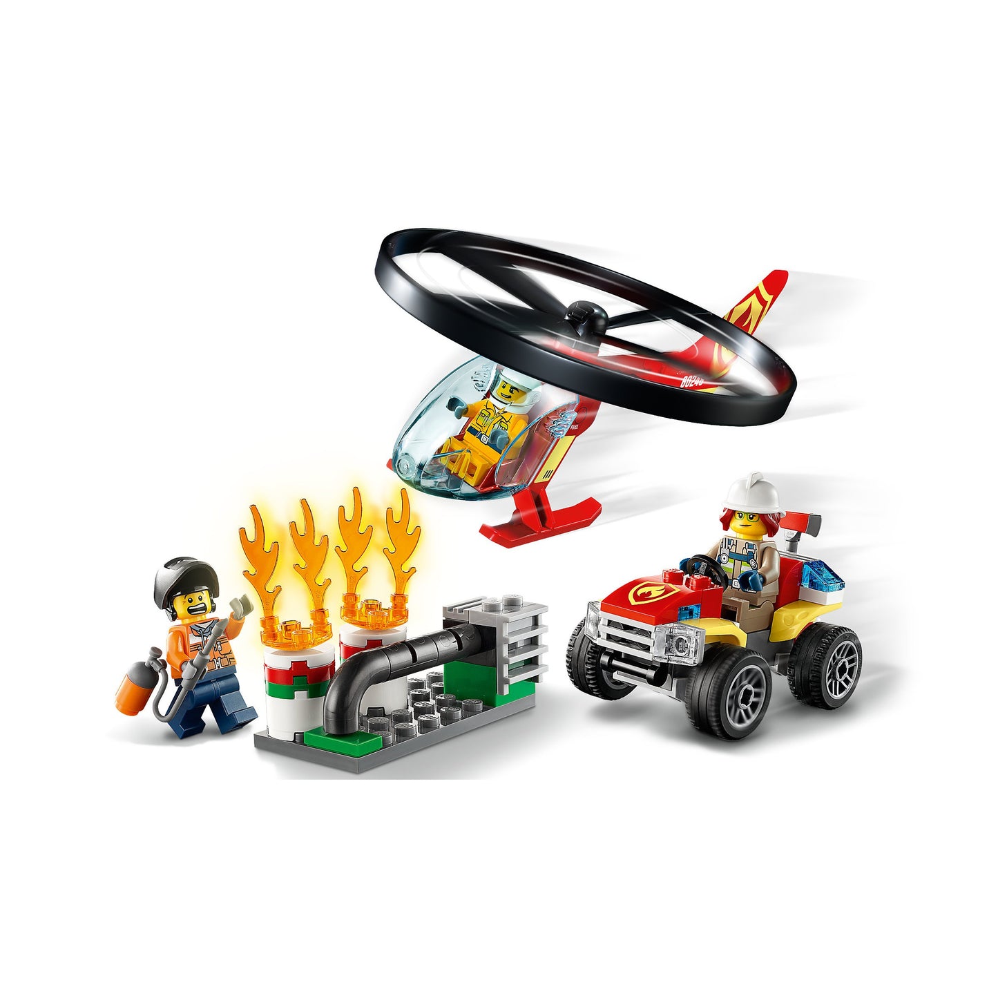 Lego City Fire Copter 60248