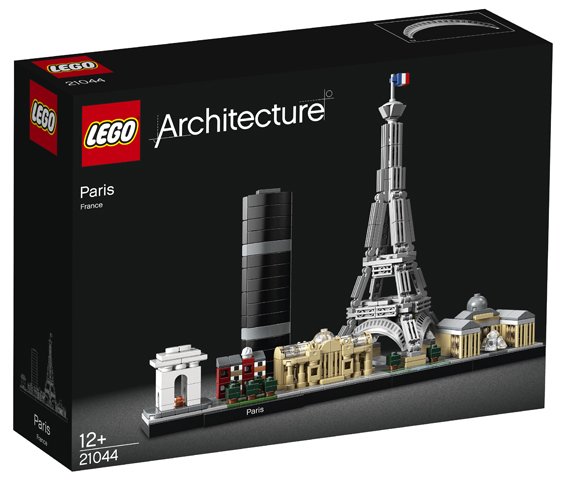 Lego Architecture Paris France 21044