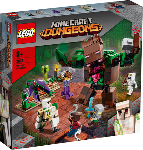 Lego Minecraft The Jungle Abomination 21176