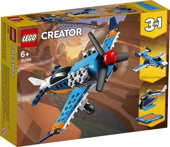 Lego Creator Blue Plane 31099 Eduline Malta