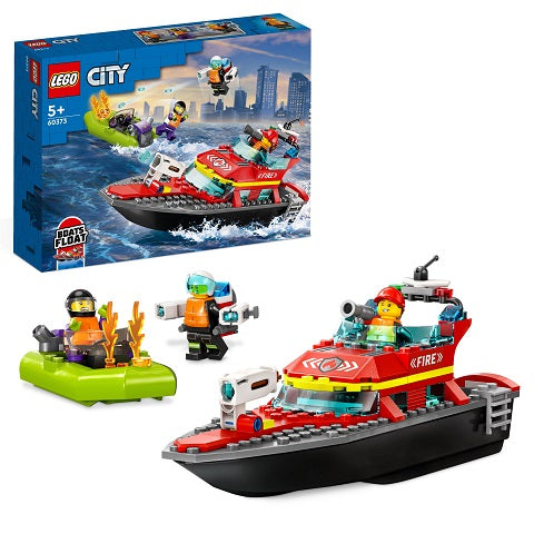Lego City - Fire Rescue Boat 60373