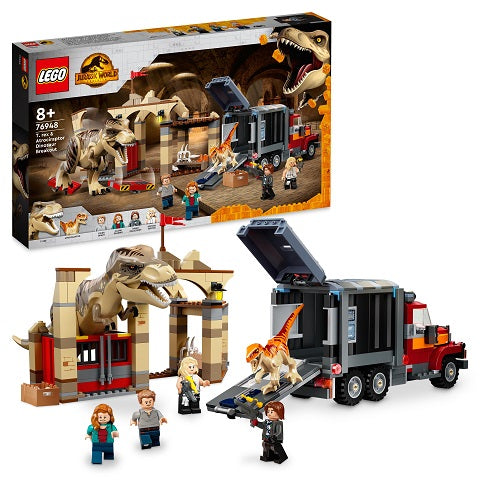 Lego Jurassic World 76948 T. Rex & Atrociraptor Dinosaur Breakout 8+
