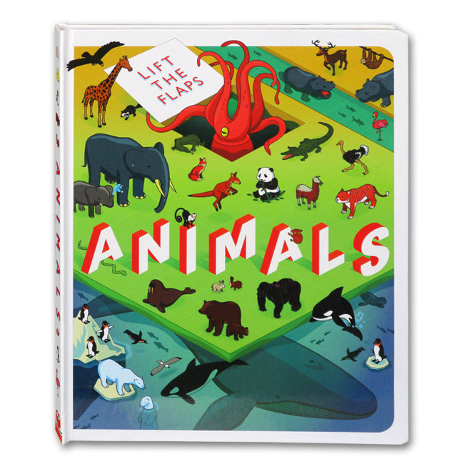 Lift The Flaps Board Book - Animal