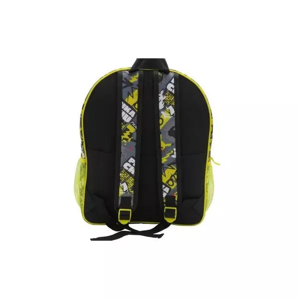 Pokemon Pikachu 2 Zip Backpack 41Cm - Fit A4 Size