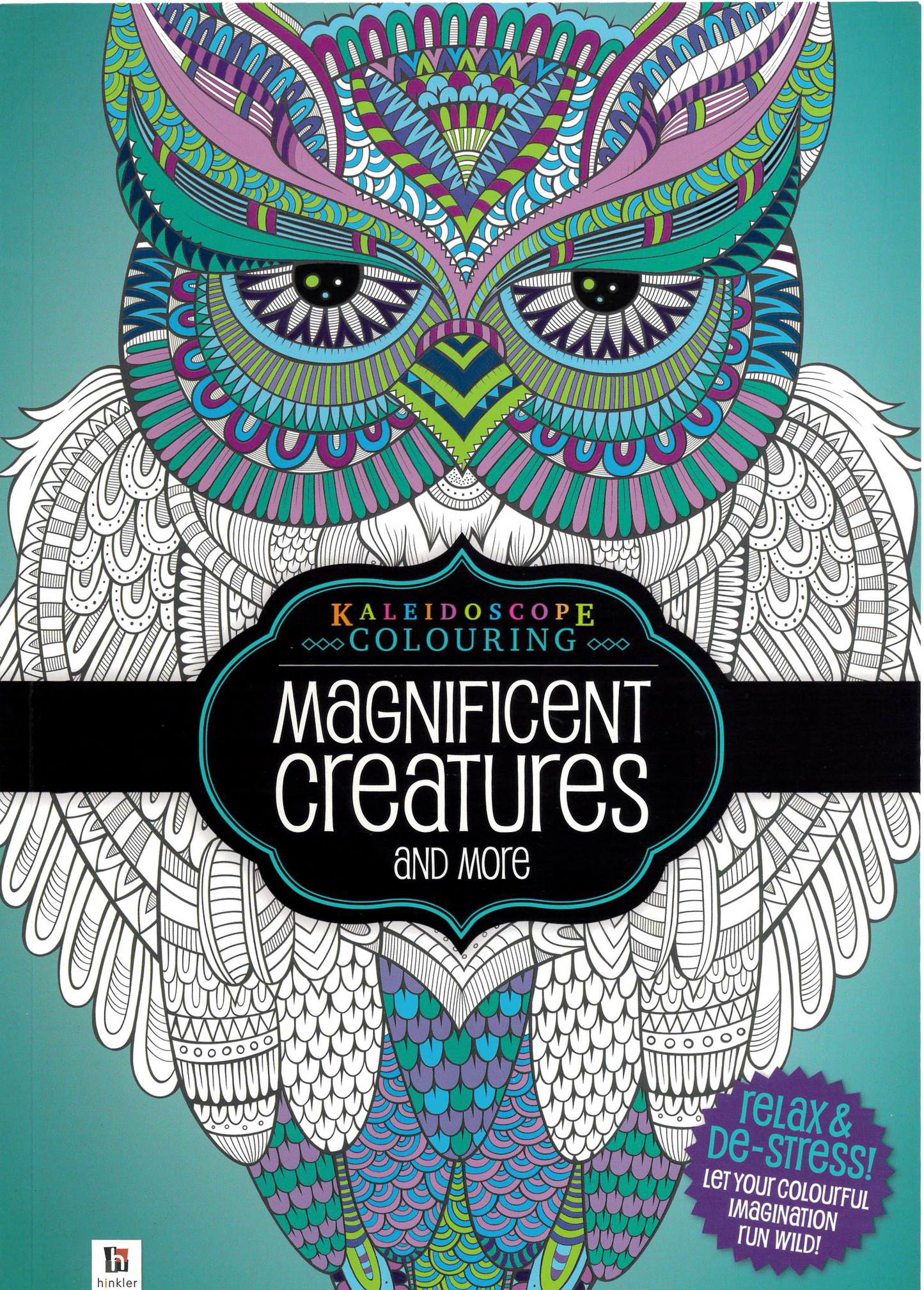 Curious Uni. Kaleidoscope Colouring Book