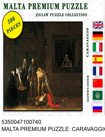 Puzzle X500 360X490Mm Malta Caravaggio 1