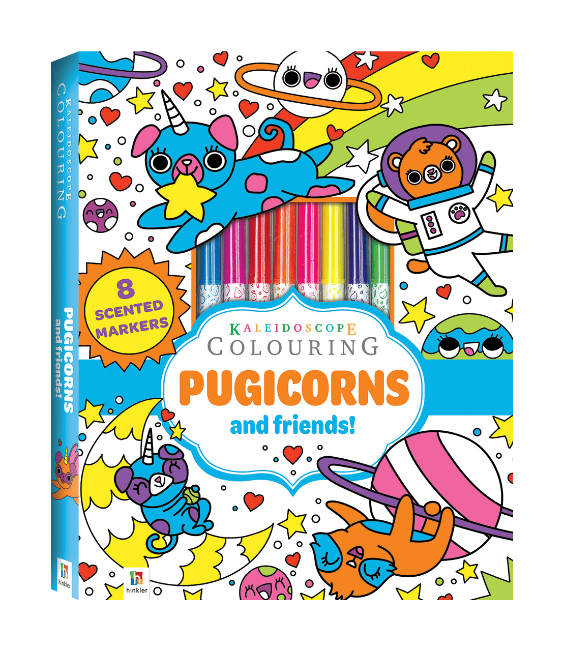 Colouring Kit: Pugicorns And Friends