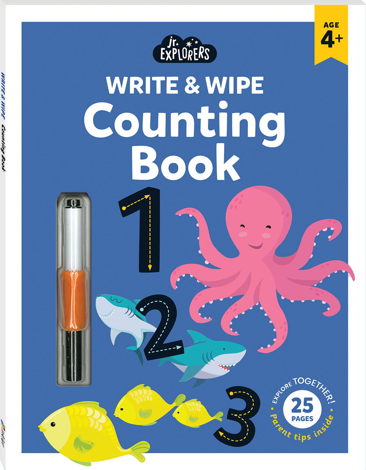 Junior Explorers - Write And Wipe - Counting Book