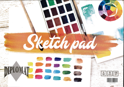 Sketch Pad A3 25 Pages 120 Gsm