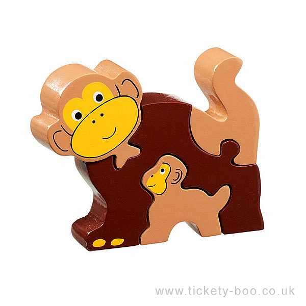 Monkey And Baby Jigsaw