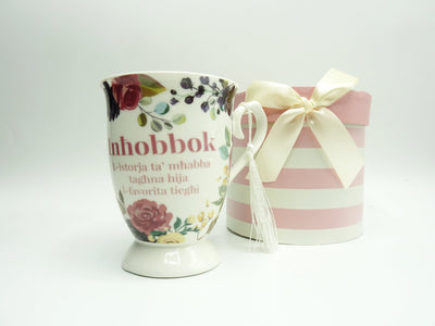 Maltese Floral Mug Inhobbok